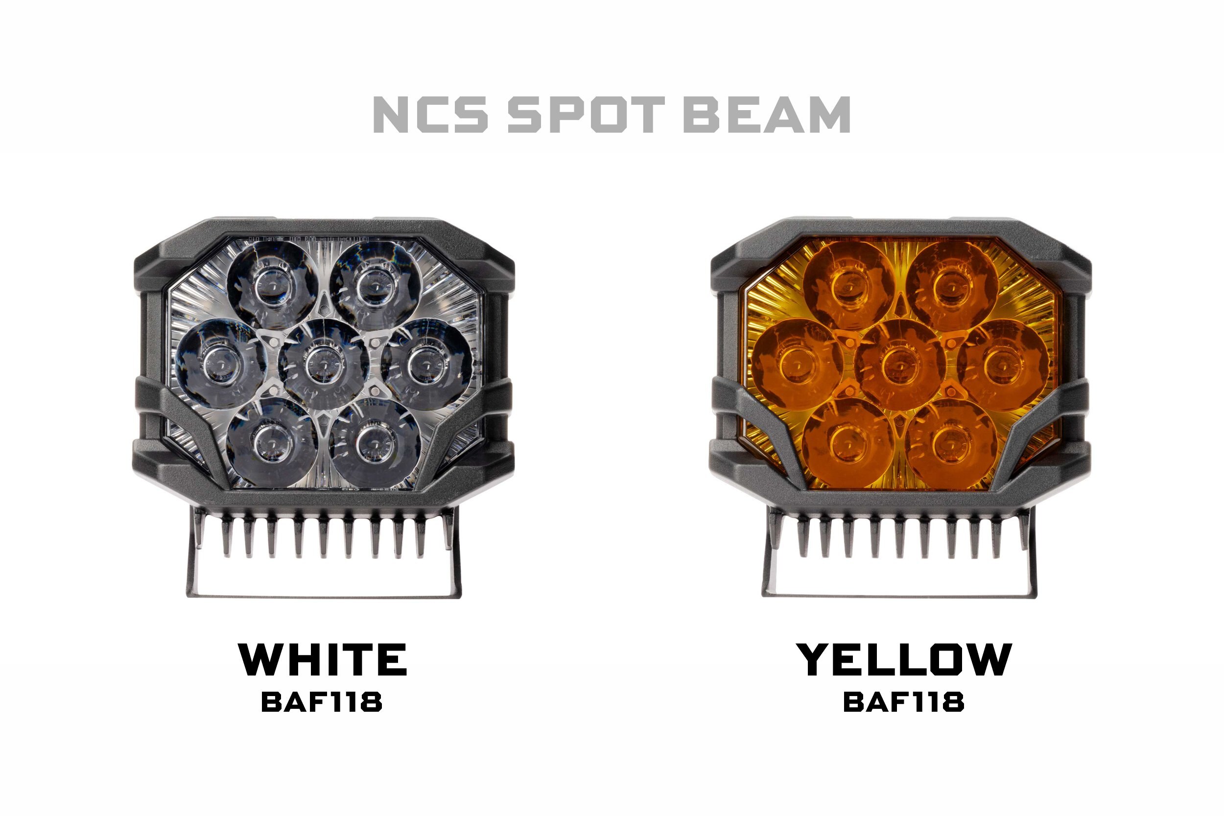 Morimoto Big Banger LED Pods: NCS Spot Beam | Maximum Distance
